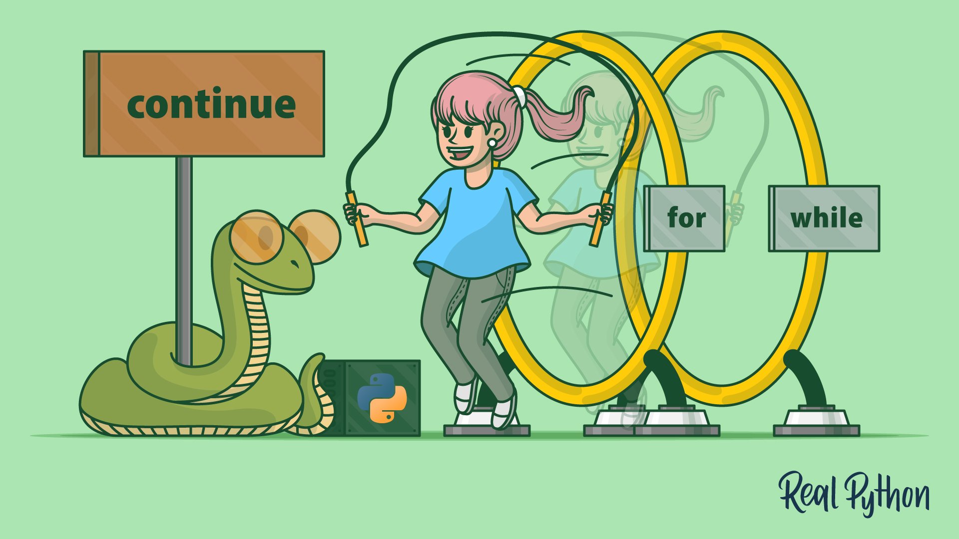 Skip Ahead in Loops With Python's Continue Keyword | Articles about ...